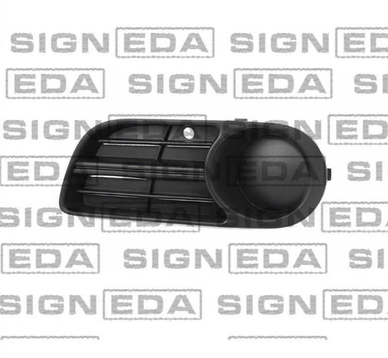 Передняя решетка Skoda Fabia (Шкода Фабия): PSD99038GAR Signeda Решетка бампера переднего (заглушка) правая