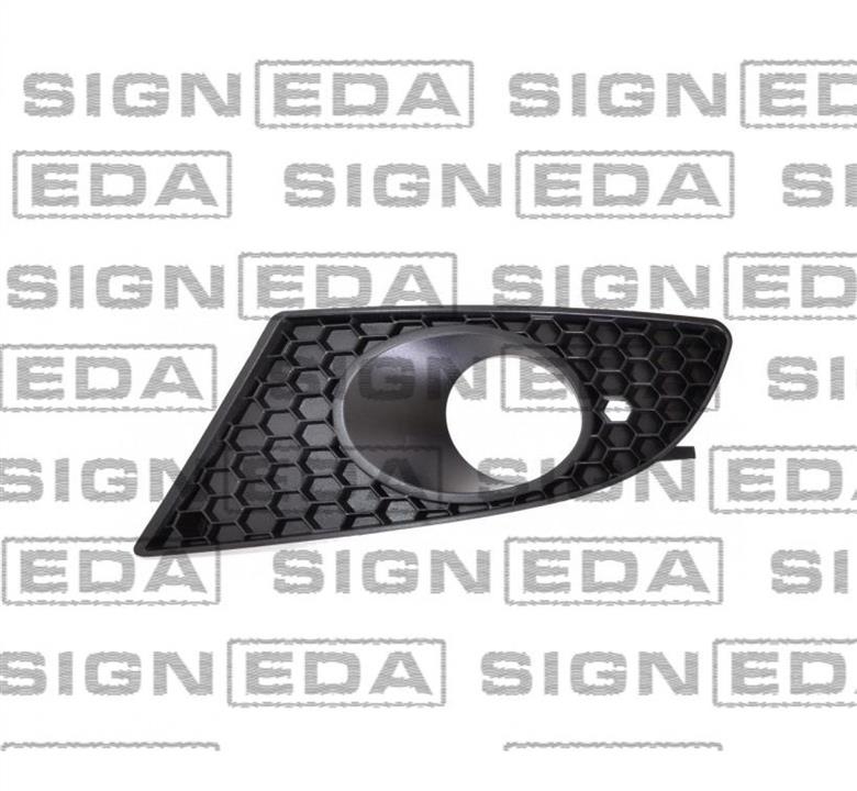 PST99005CAR Signeda Решетка бампера переднего (заглушка) правая