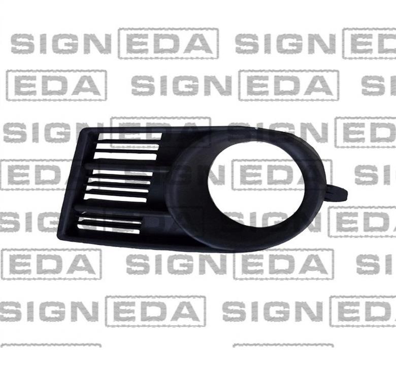 PSZ99009CBR Signeda Решітка бампера переднього (заглушка) права