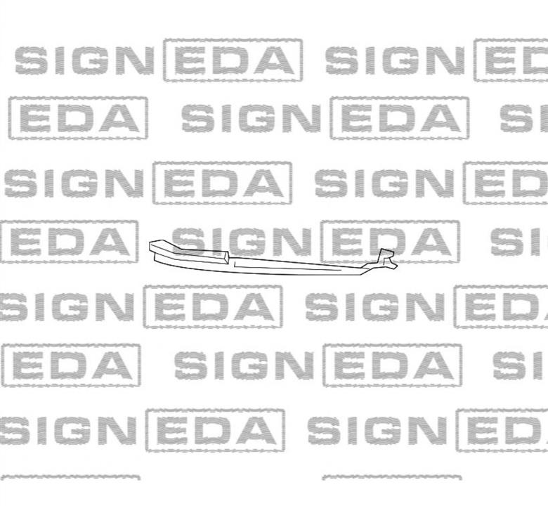 PTY43552BR Signeda Кронштейн бамперу