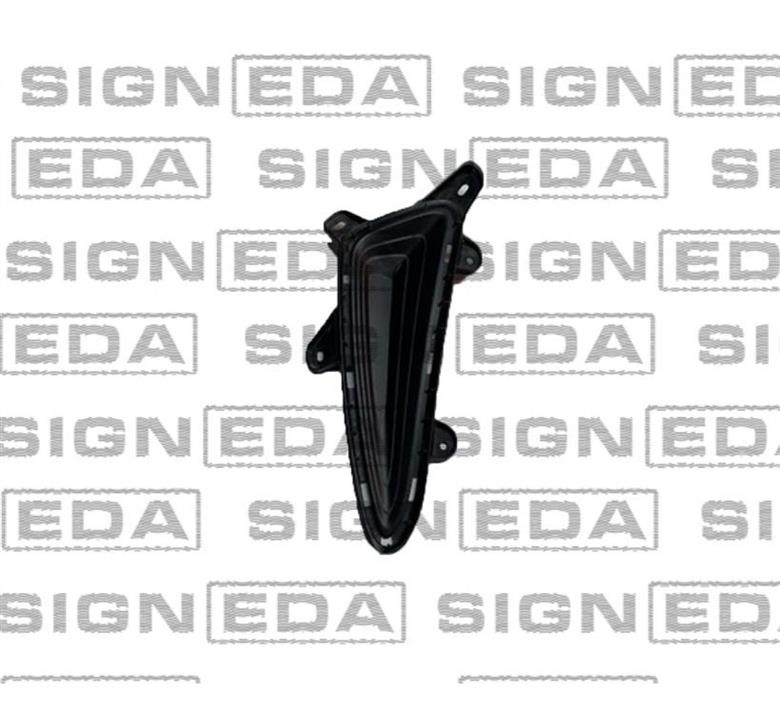 PTY43598AL Signeda Решітка бампера переднього (заглушка) ліва