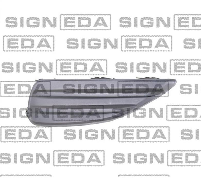 PTY99097CAR Signeda Решетка бампера переднего (заглушка) правая