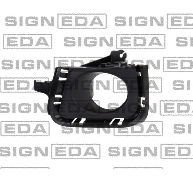 PTY99176CAL Signeda Решетка бампера переднего (заглушка) левая