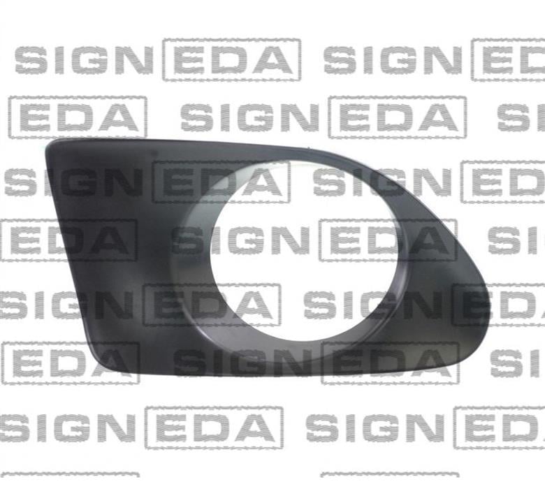 PTY99277CAL Signeda Решетка бампера переднего (заглушка) левая