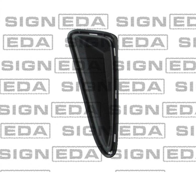 PTY99338CAL Signeda Решітка бампера переднього (заглушка) ліва