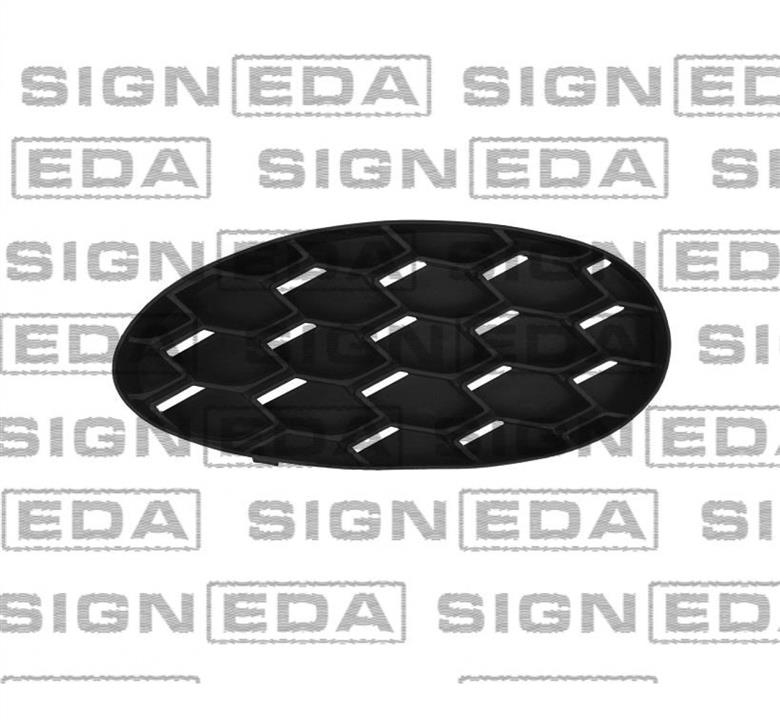 PTY99409CAL Signeda Решітка бампера переднього (заглушка) ліва