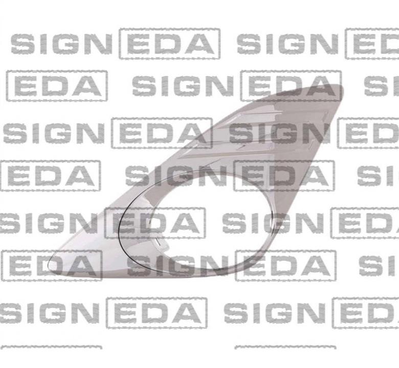 Сетка в бампер Toyota Camry (Тойота Камри): PTY99487CAR Signeda Решетка бампера переднего (заглушка) правая