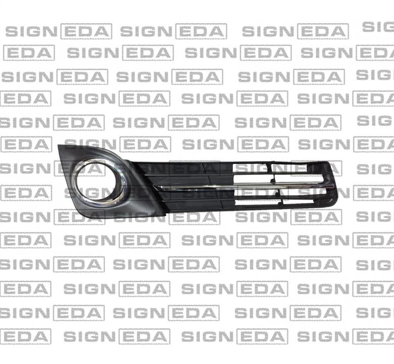 PTY99498GAR Signeda Решетка бампера переднего (заглушка) правая