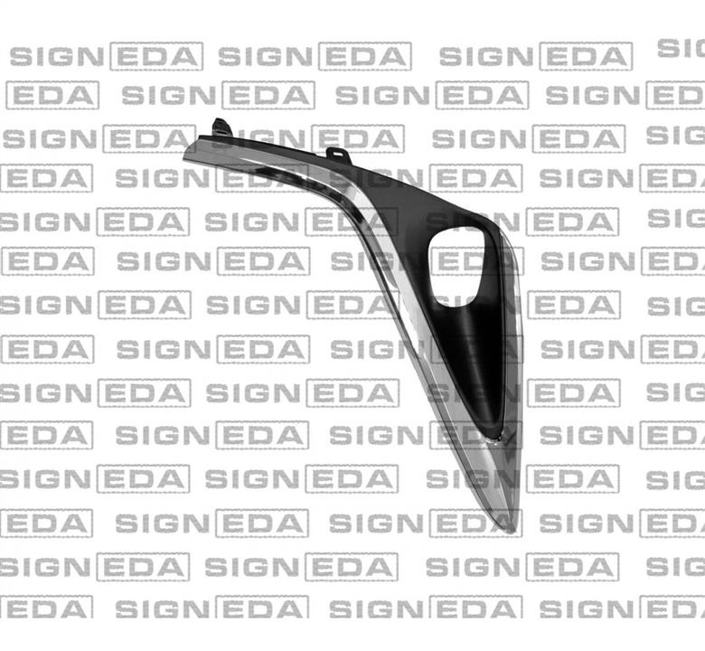 Signeda PTY99520CAR Решетка бампера переднего (заглушка) правая PTY99520CAR: Отличная цена - Купить в Украине на EXIST.UA! PTY99520CAR Signeda Решетка бампера переднего (заглушка) правая
