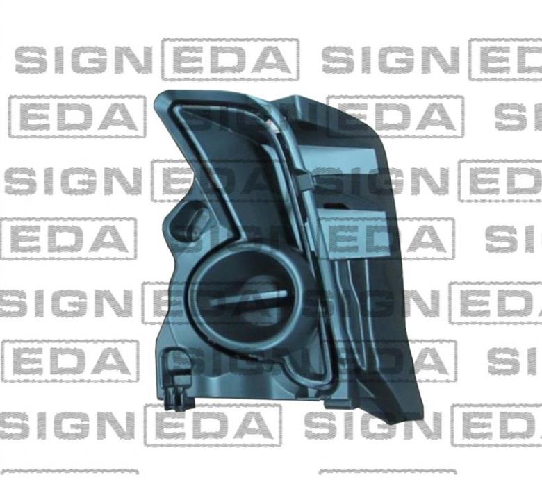 PTY99589CAR Signeda Решетка бампера переднего (заглушка) правая