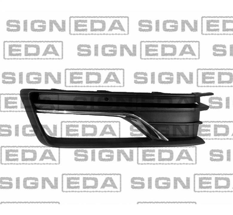 PVG99083CAR Signeda Решетка бампера переднего (заглушка) правая