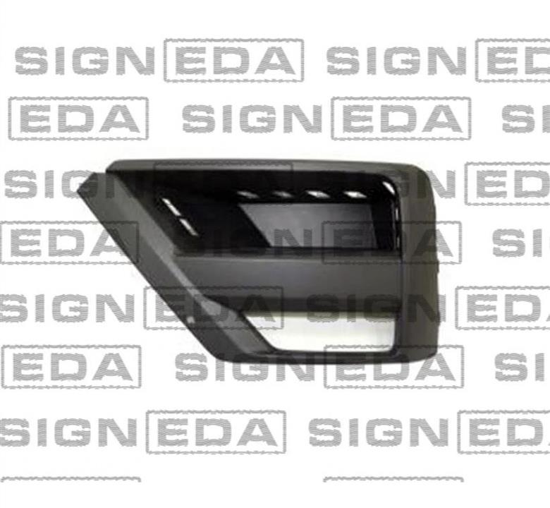 PVG99165CAR Signeda Решетка бампера переднего (заглушка) правая