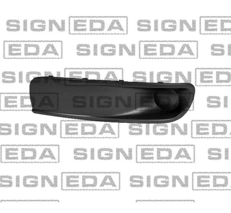 PVG99189CAL Signeda Решітка бампера переднього (заглушка) ліва