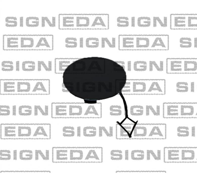 PVG99195CA Signeda Заглушка буксировочного крюка