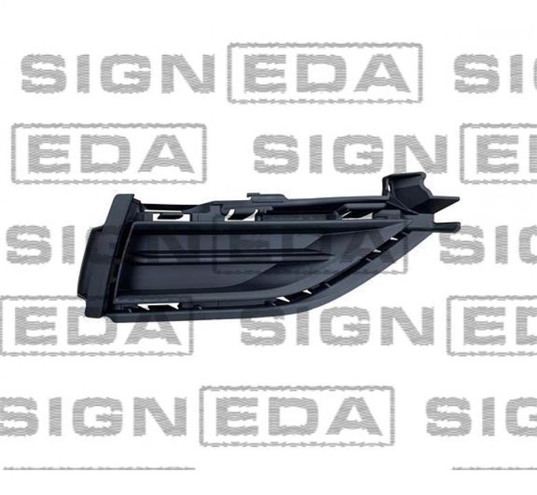 PVG99221CAR Signeda Решетка бампера переднего (заглушка) правая