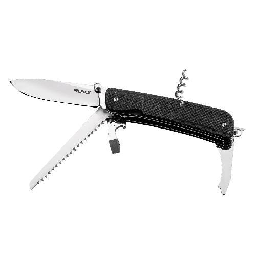 LD32B Ruike Нож складной, мультитул Ruike Trekker LD32-B (114мм, 13 функций), черный