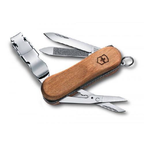 VX0646163 Victorinox Нож складной Victorinox Nailclip Wood 580 (0.6461.63)