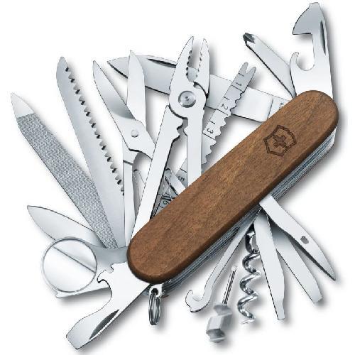 VX1679163 Victorinox Нож складной Victorinox Swisschamp Wood (1.6791.63)