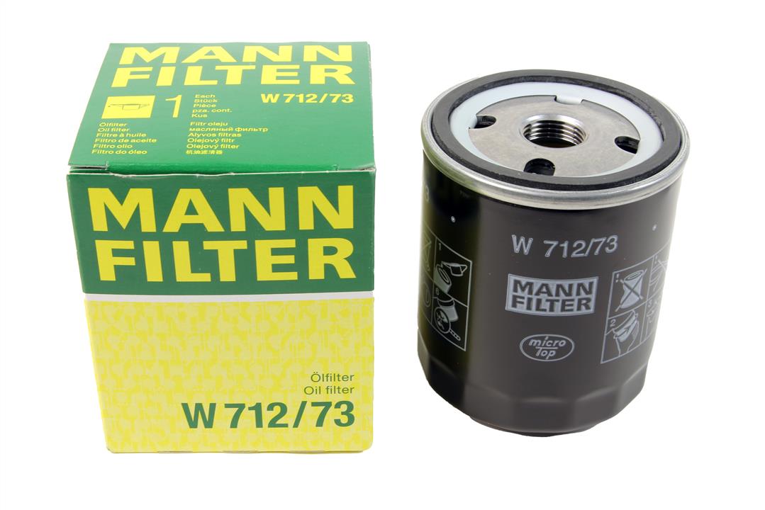 Фільтр масляний Mann-Filter W 712&#x2F;73
