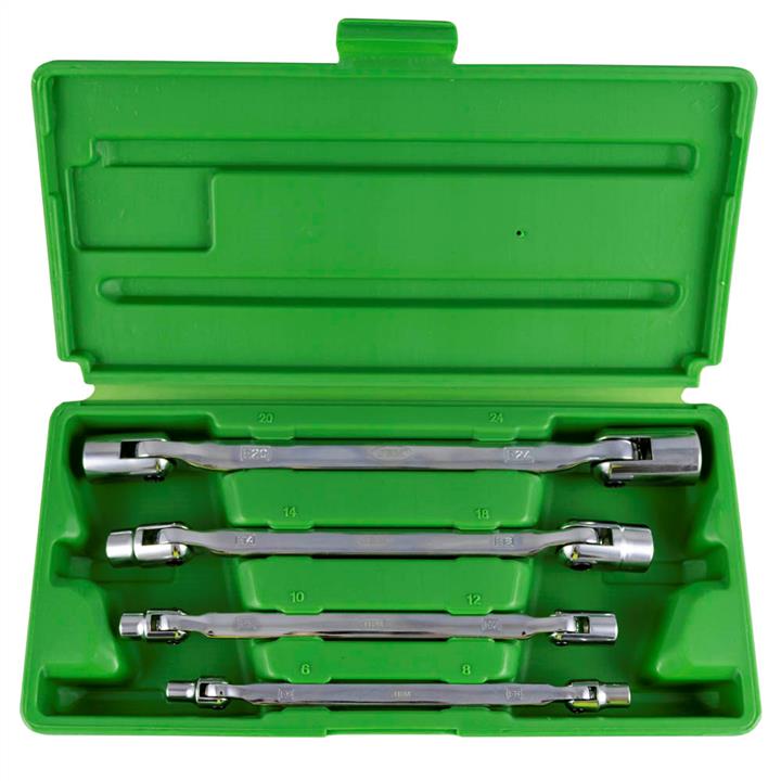 Набор ключей шарнирных Torx (4 шт) (Е6хЕ8/Е10хЕ12/Е14хЕ18/Е20хЕ24) JBM 50622