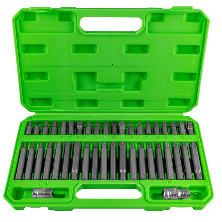 Набор бит (6/12-гранные/Torx/ 3/8" / 1/2") (42шт) JBM 50983