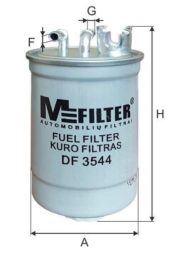 M-Filter DF 3544 Фільтр палива DF3544: Купити в Україні - Добра ціна на EXIST.UA!