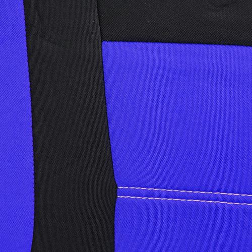 Vitol Набір чохлів Polyester повний комплект (11од.) чорний&#x2F;синій – ціна