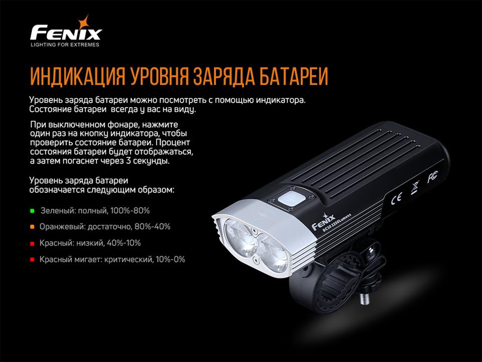 Fenix Велофары Fenix ​​BC30 V2.0 – цена 5301 UAH