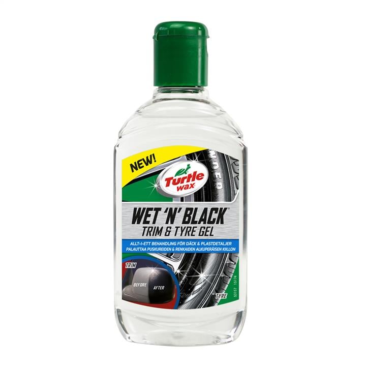 53144 Turtle wax Полироль-гель TURTLE WAX Черный лоск, 300мл