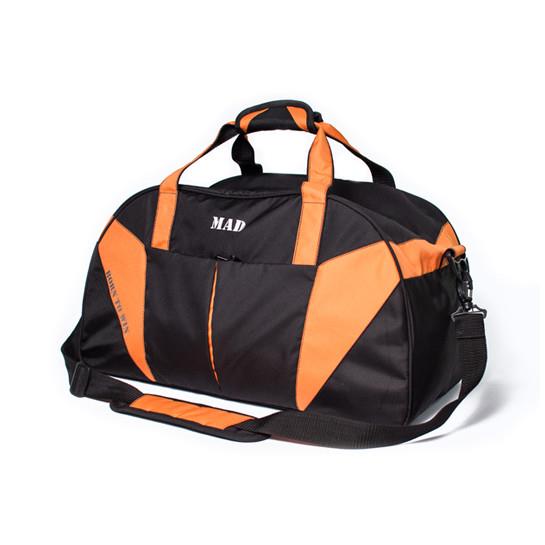 MAD | born to win™ SCP10 Спортивна сумка з кишенею для взуття 42L Cross Porter чорний з помаранчевим SCP10: Купити в Україні - Добра ціна на EXIST.UA!
