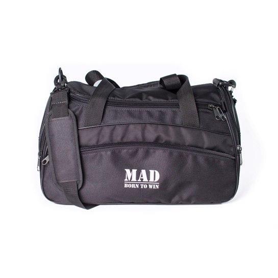 MAD | born to win™ STW80 Зручна і функціональна спортивна сумка каркасної форми TWIST чорна STW80: Купити в Україні - Добра ціна на EXIST.UA!
