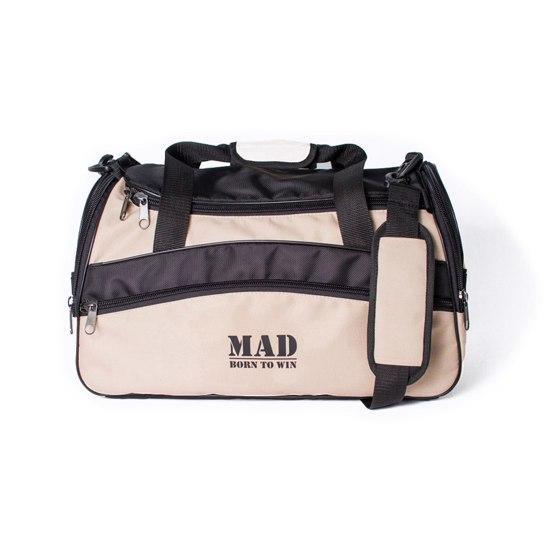 MAD | born to win™ STW21 Стильна спортивна сумка каркасної форми TWIST бежева STW21: Купити в Україні - Добра ціна на EXIST.UA!
