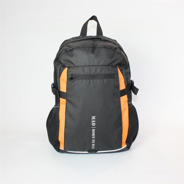 MAD | born to win™ Міський спортивний рюкзак Tamix чорний з помаранчевим – ціна