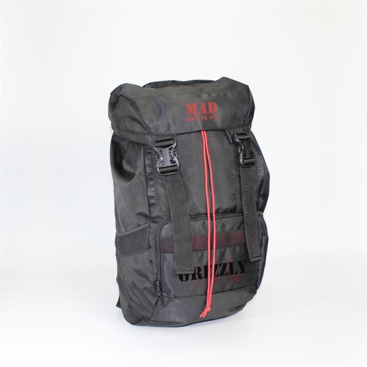 MAD | born to win™ Великий спортивний рюкзак Grizzly чорного кольору – ціна 2970 UAH