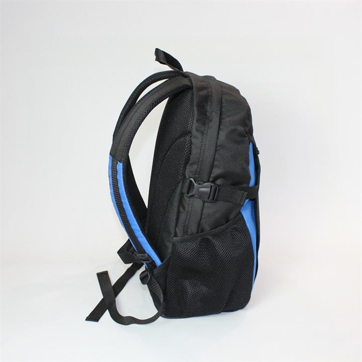 Міський спортивний рюкзак Tamix чорний з синім MAD | born to win™ RTA50