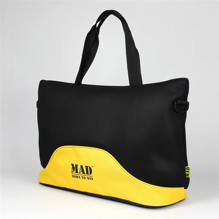 MAD | born to win™ Стильна і сучасна жіноча спортивна сумка для фітнесу LATTICE жовтого кольору – ціна 1030 UAH