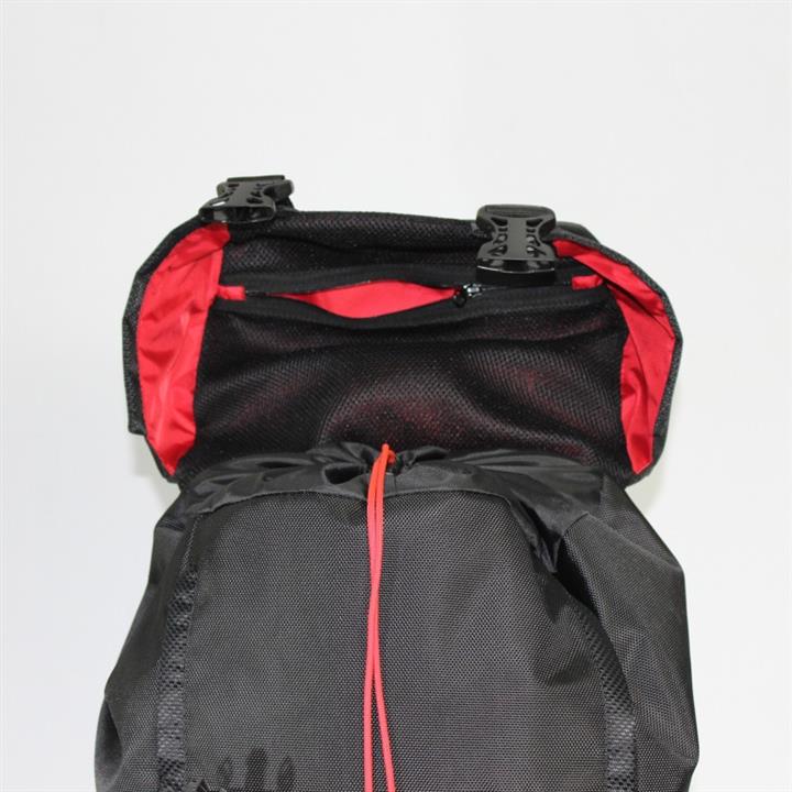Великий спортивний рюкзак Grizzly чорного кольору MAD | born to win™ RGR8001