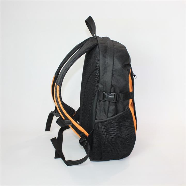 Міський спортивний рюкзак Tamix чорний з помаранчевим MAD | born to win™ RTA10