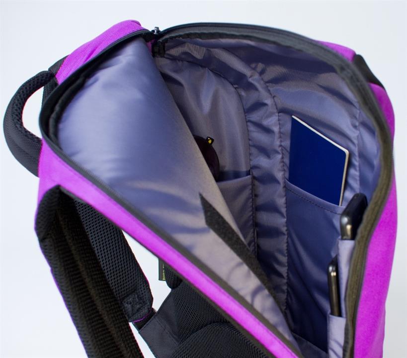 MAD | born to win™ Міський Рюкзак для ноутбука Twiltex фіолетовий – ціна