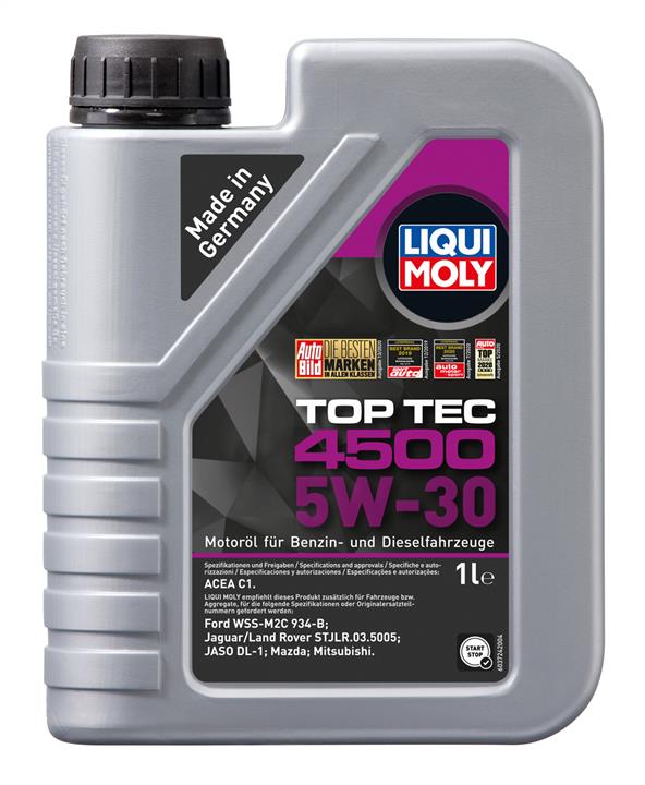 Моторна олива Liqui Moly Top Tec 4500 5W-30, 1л Liqui Moly 2317