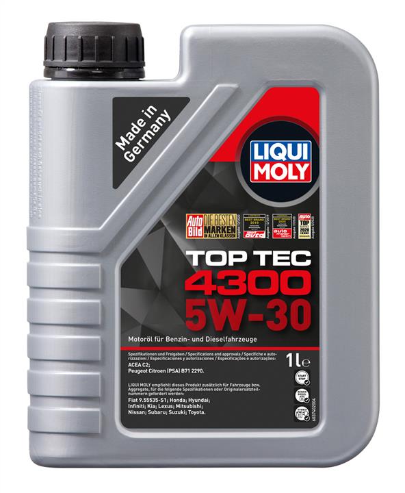 Моторна олива Liqui Moly Top Tec 4300 5W-30, 1л Liqui Moly 8030