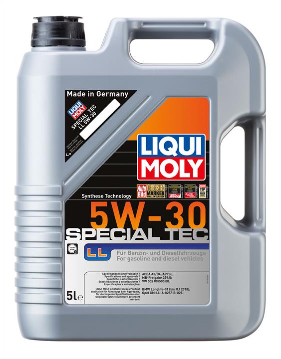 Liqui Moly Моторна олива Liqui Moly Special Tec LL 5W-30, 5л – ціна 2805 UAH