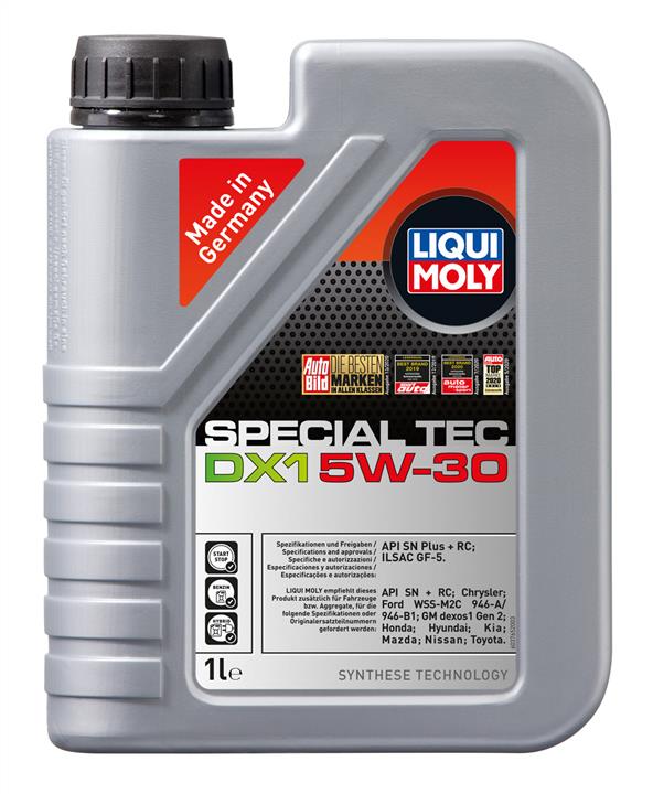 Моторна олива Liqui Moly SPECIAL TEC DX1 5W-30, 1л Liqui Moly 20967
