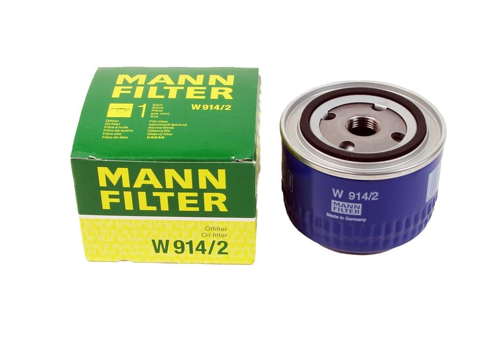 Фільтр масляний Mann-Filter W 914&#x2F;2