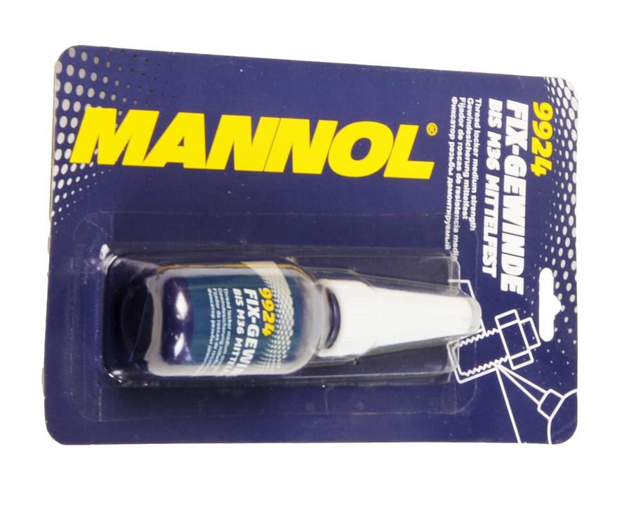Mannol 9924 Фіксатор різьби MANNOL Fix-Gewinde Mittelfest, 10 мл 9924: Купити в Україні - Добра ціна на EXIST.UA!