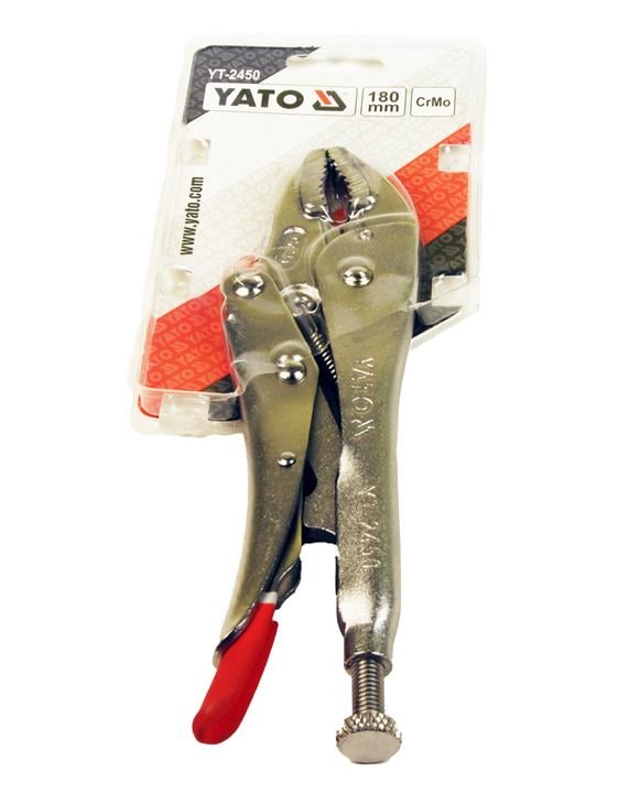 Yato YT-2450 Кліщі затискні 180 мм YT2450: Купити в Україні - Добра ціна на EXIST.UA!