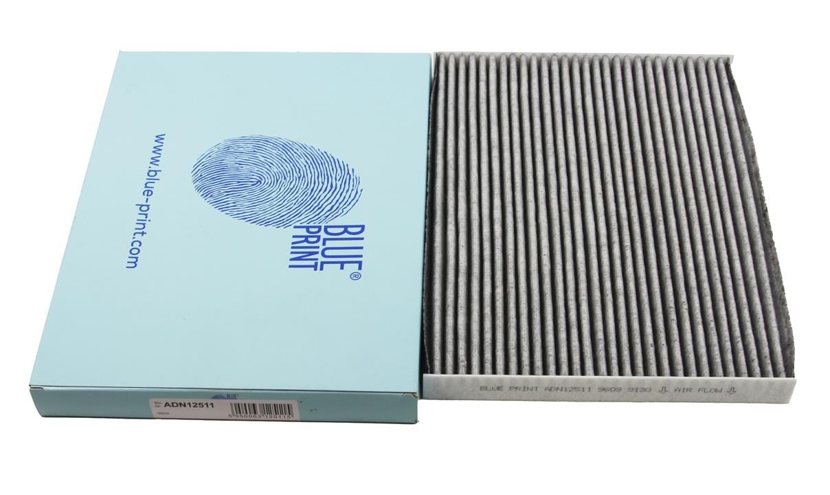 Фільтр салону з активованим вугіллям Blue Print ADN12511