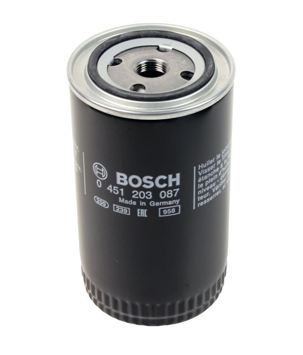 Bosch 0 451 203 087 Фільтр масляний 0451203087: Приваблива ціна - Купити в Україні на EXIST.UA!