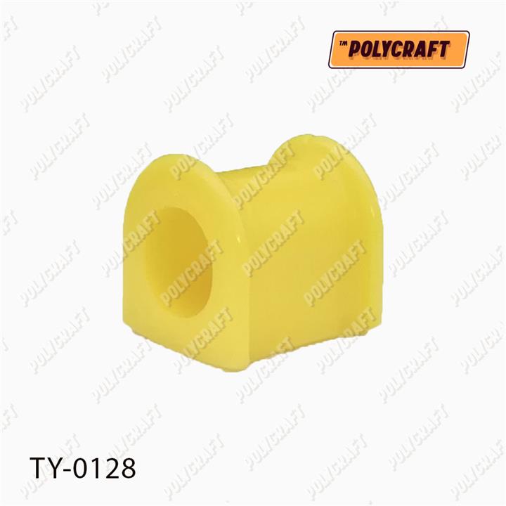 POLYCRAFT TY-0128 Втулка переднего стабилизатора полиуретановая TY0128: Отличная цена - Купить в Украине на EXIST.UA! TY0128 POLYCRAFT Втулка переднего стабилизатора полиуретановая