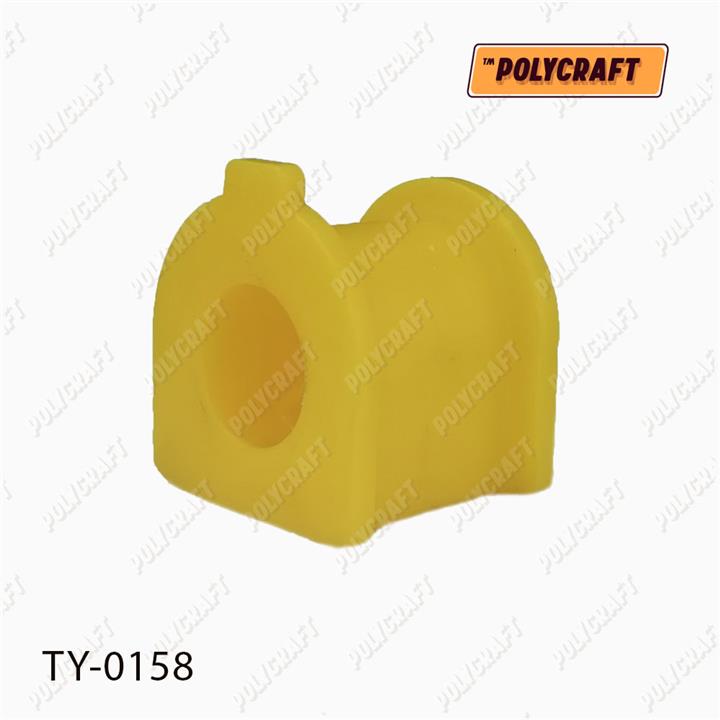 POLYCRAFT TY-0158 Втулка переднего стабилизатора полиуретановая TY0158: Отличная цена - Купить в Украине на EXIST.UA! TY0158 POLYCRAFT Втулка переднего стабилизатора полиуретановая